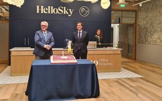 Primer cumpleaños HelloSky Lounge en el aeropuerto de Milán Bérgamo